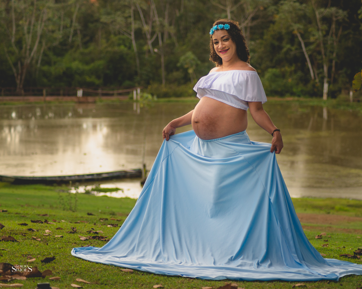 Ensaio de gestante da Carol no Espaço Bem Viver em Rondonópolis, pelo fotografo Sergio Simões