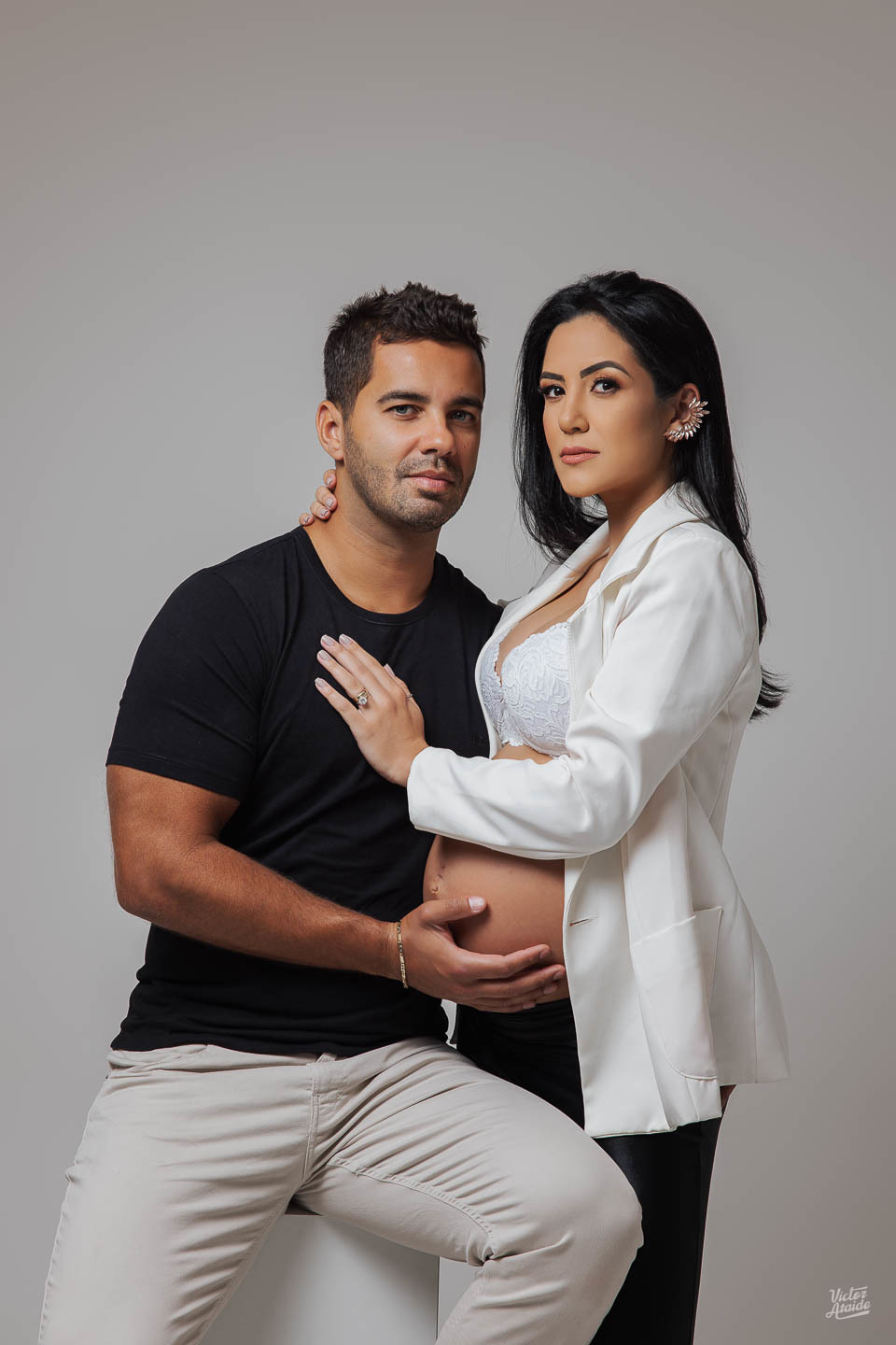 belo horizonte, ensaio de gestante, estúdio fotográfico, fotógrafo de gestante, pedro leopoldo, victor ataide, fotografia de gestante, ensaio de mulher grávida