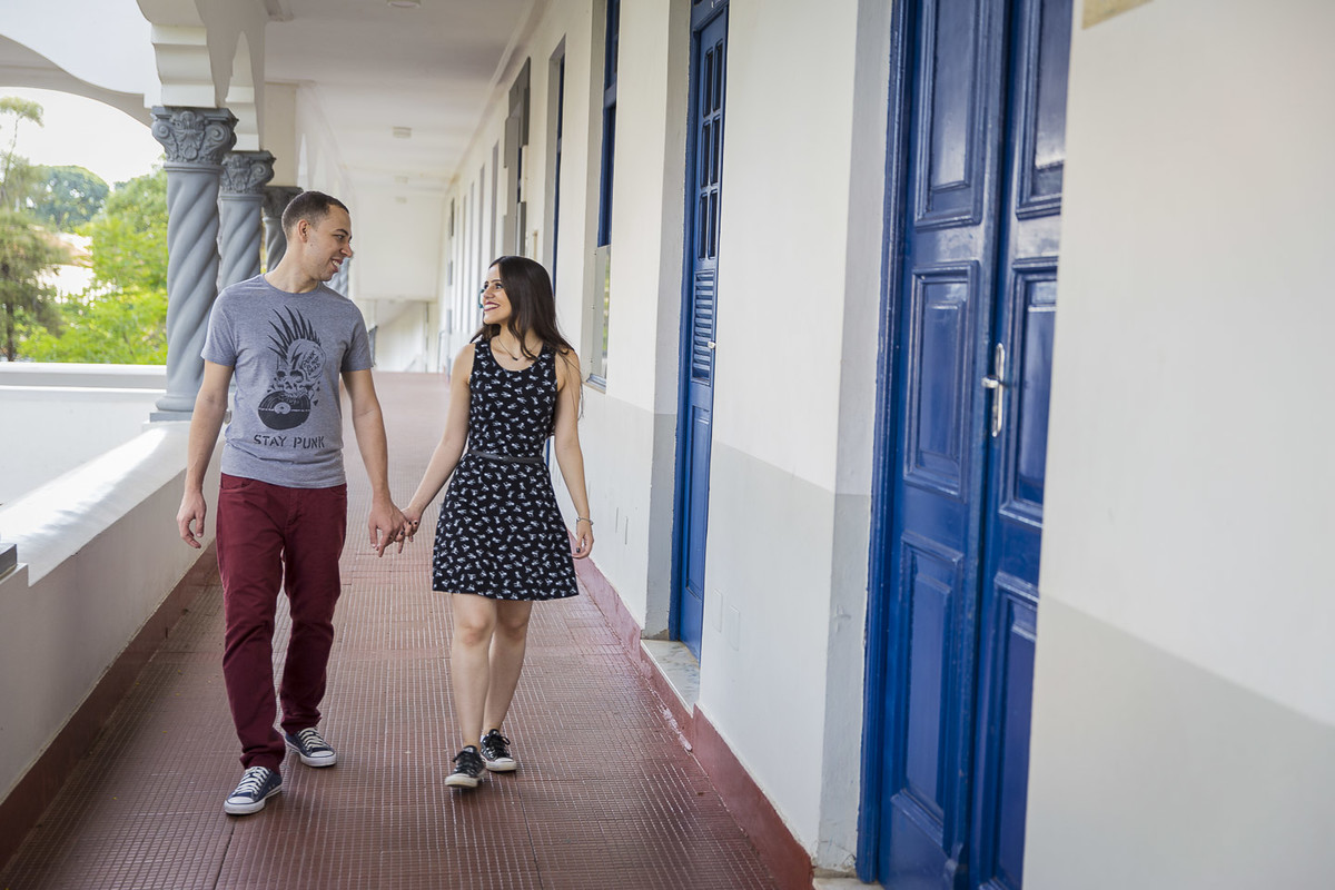 Pré-Wedding Heliene e Bruno - Puc Minas Coração Eucarístico - Belo Horizonte