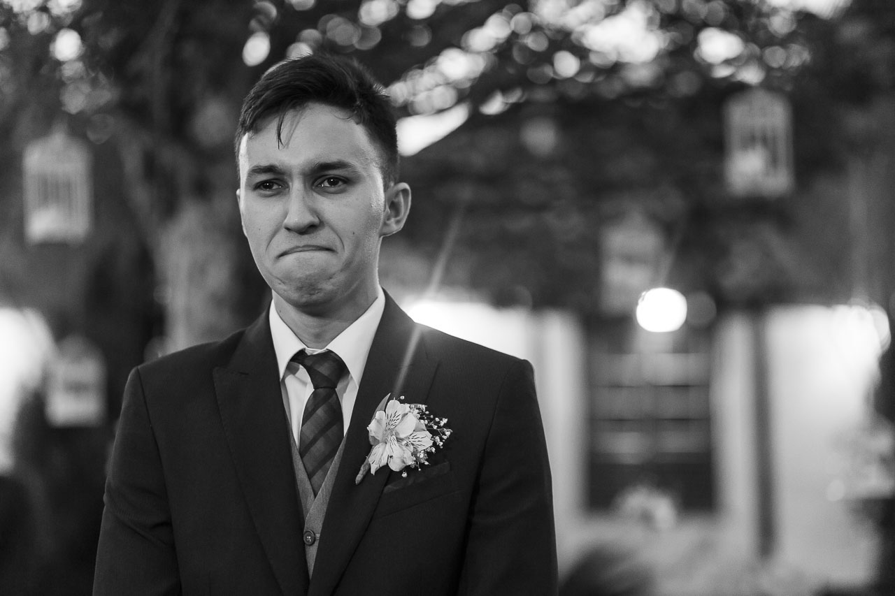 Casamento Raquel + Lucas - Victor Ataide - Vespasiano - MG - Igreja Batista Getsêmani, choro noivo