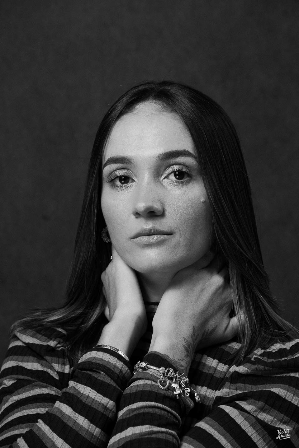 Ensaio Estúdio, retrato feminino, estúdio fotográfico, victor ataide, ensaio