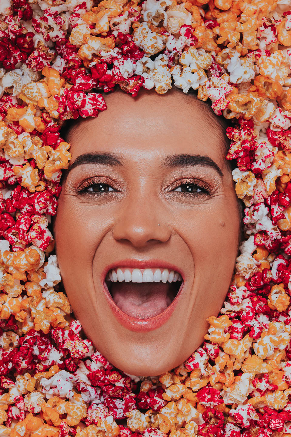 Ensaio Estúdio, retrato feminino, estúdio fotográfico, victor ataide, ensaio, pipoca