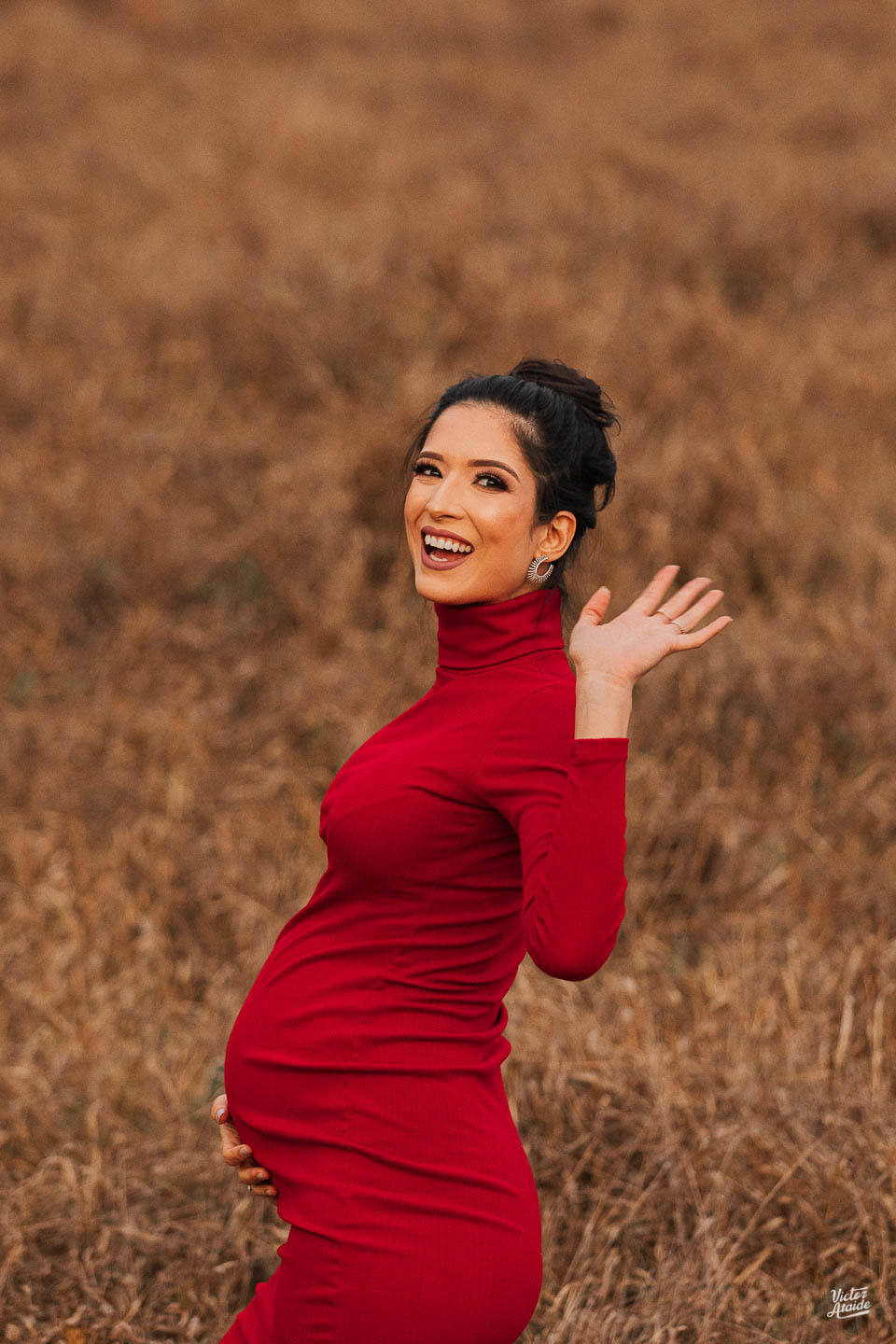 29 semanas de gestação, belo horizonte, espaço shangrilá, fotografia, fotógrafo, fotógrafo de gestante, gestante, grama seca, local para ensaio de gestante, mateus leme, pedro leopoldo, plantação, victor ataide