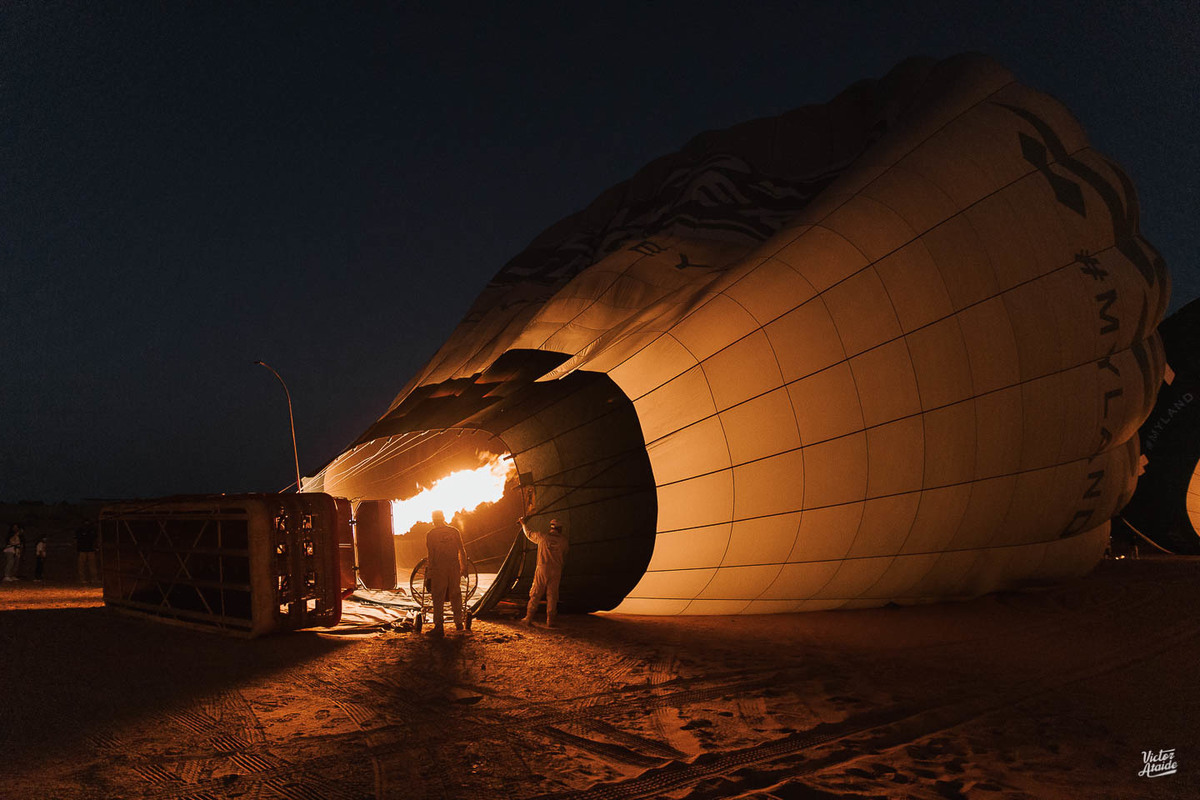 Vôo de Balão, Deserto de Dubai