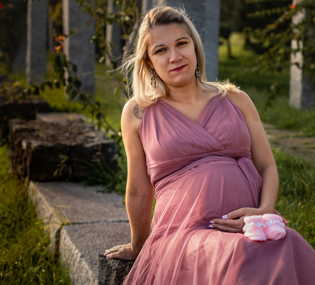 Sessão fotográfica de gravida de Andreia e Dino no Parque Urbano Fotografo de família Eduardo Branquinho