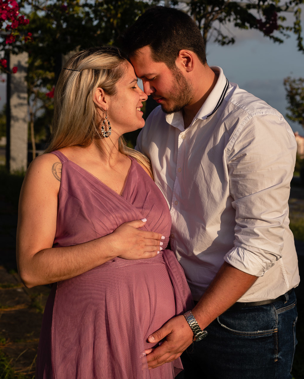 Sessão fotográfica de gravida de Andreia e Dino no Parque Urbano Fotografo de família Eduardo Branquinho