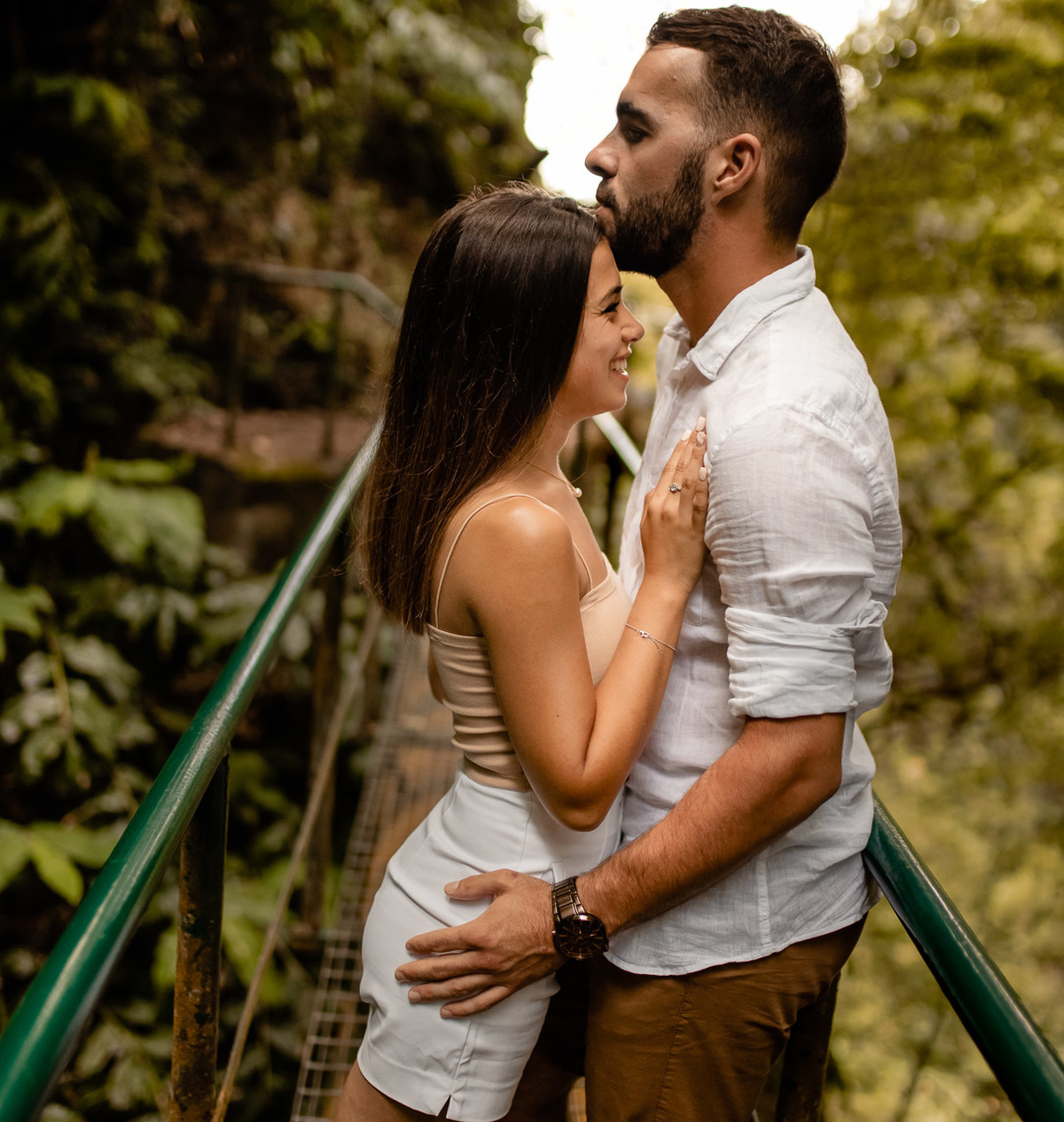 Camille e Pierre Sessão fotográfica
de casal Franceses no Salto do Cabrito