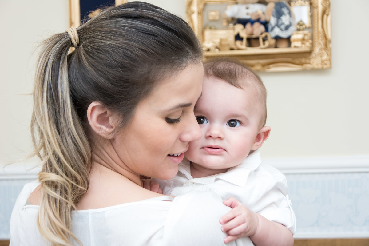 mamãe e bebê