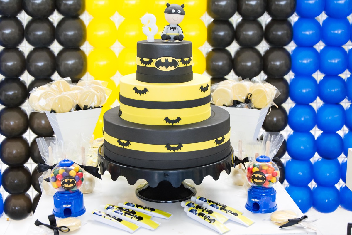aniversario infantil em aruja, sp, bolo batman