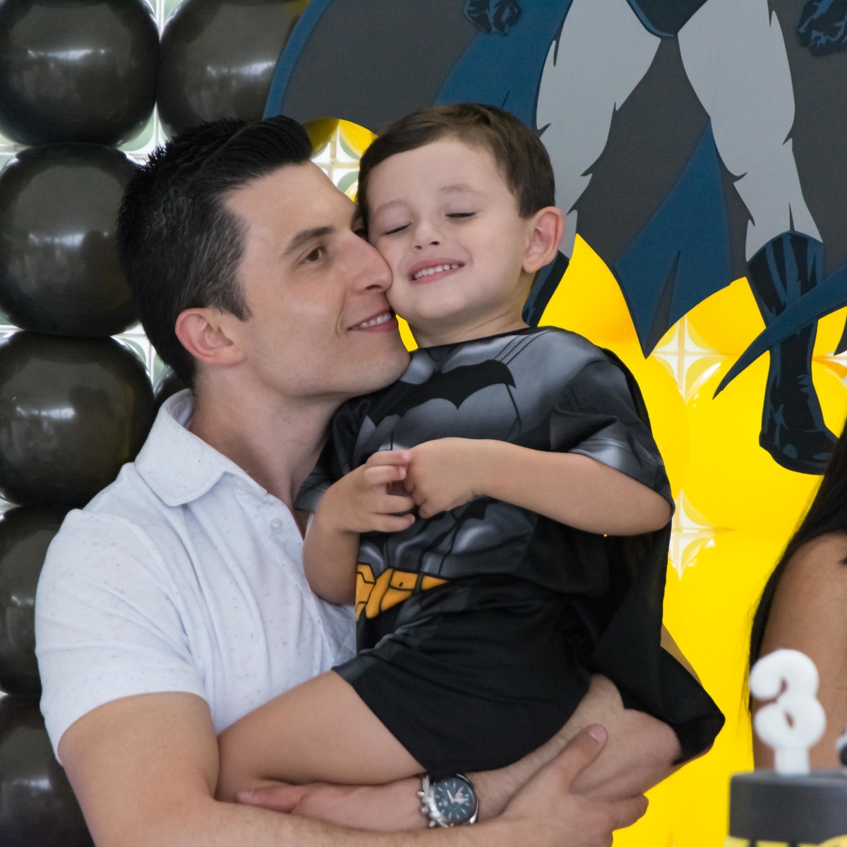 aniversario infantil em aruja, sp, amor de pai e filho