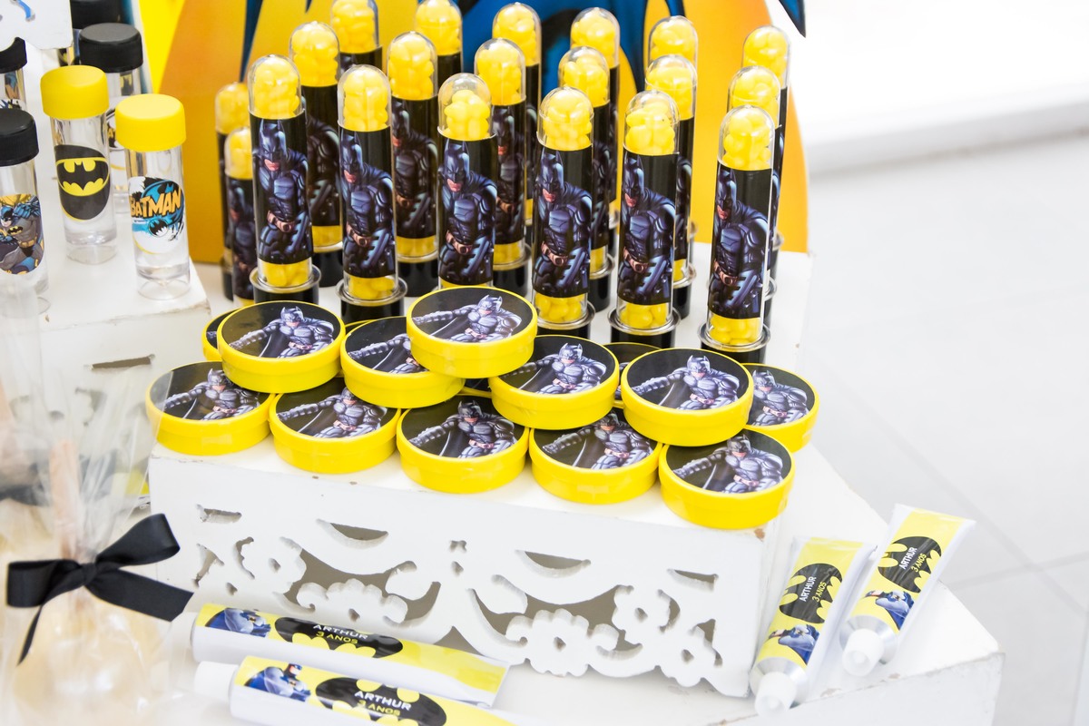 aniversario infantil em aruja, sp, tubetes e mint to be batman