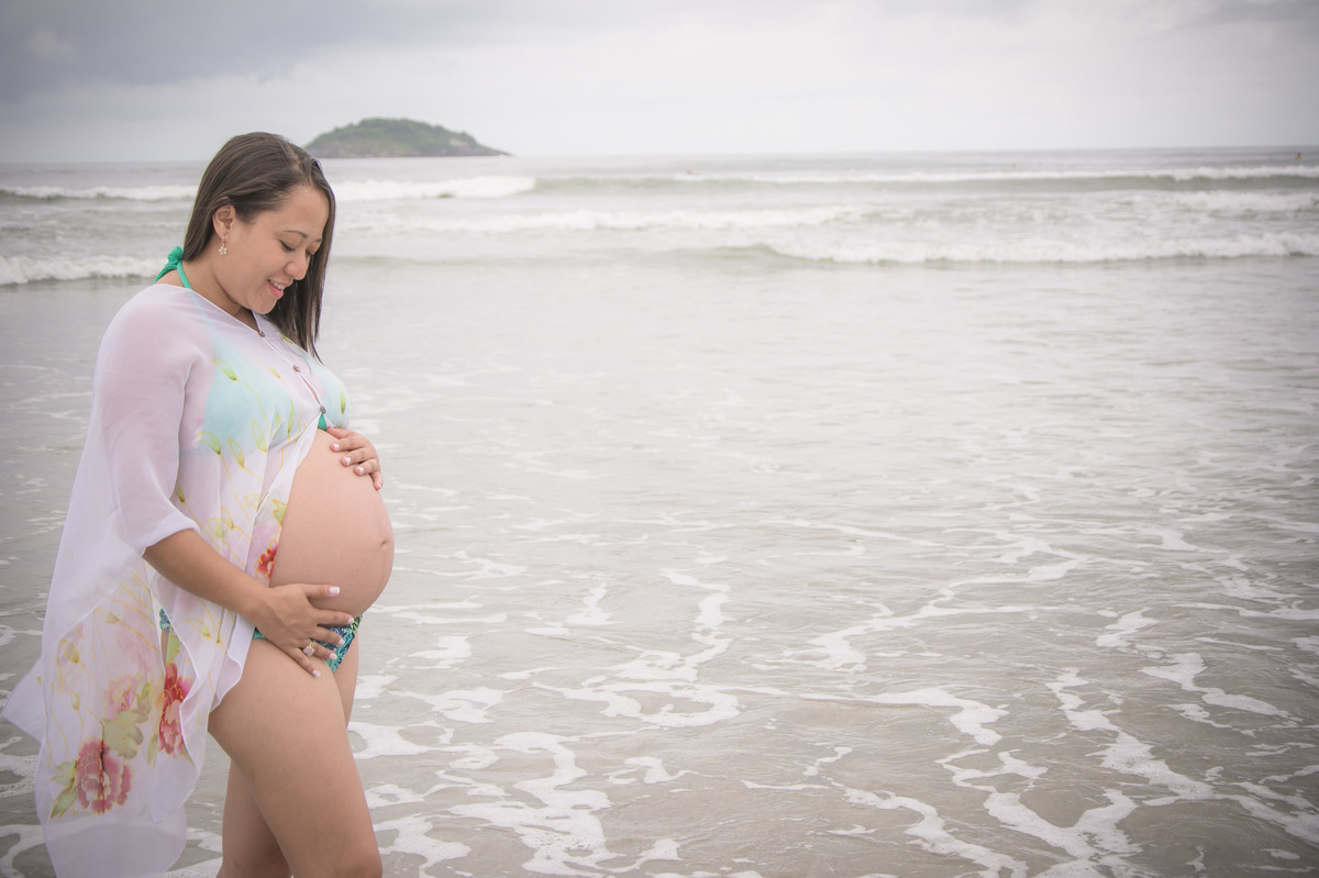 Ensaio gestante na praia - Ensaio gestante externo SP - Ensaio gestante Bertioga SP - Book Gestante SP