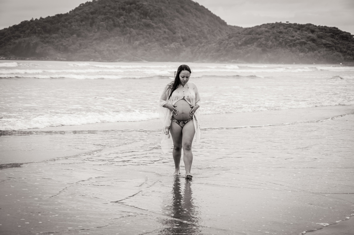 Ensaio gestante na praia - Ensaio gestante externo SP - Ensaio gestante Bertioga SP - Book Gestante SP