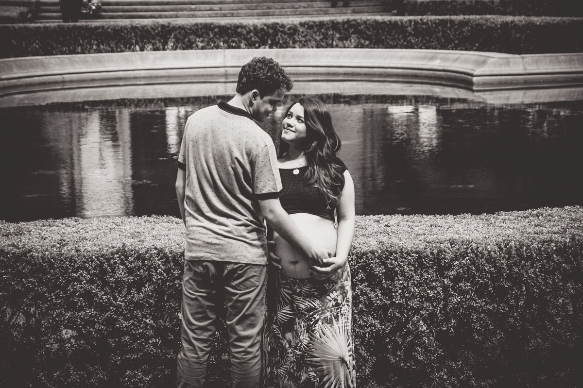 Ensaio gestante externo SP - Jardim Botânico SP - Book gestante SP