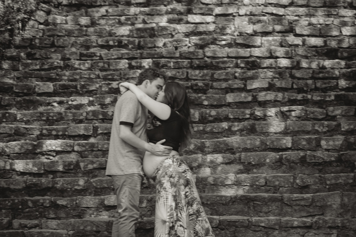 Ensaio gestante externo SP - Jardim Botânico SP - Book gestante SP