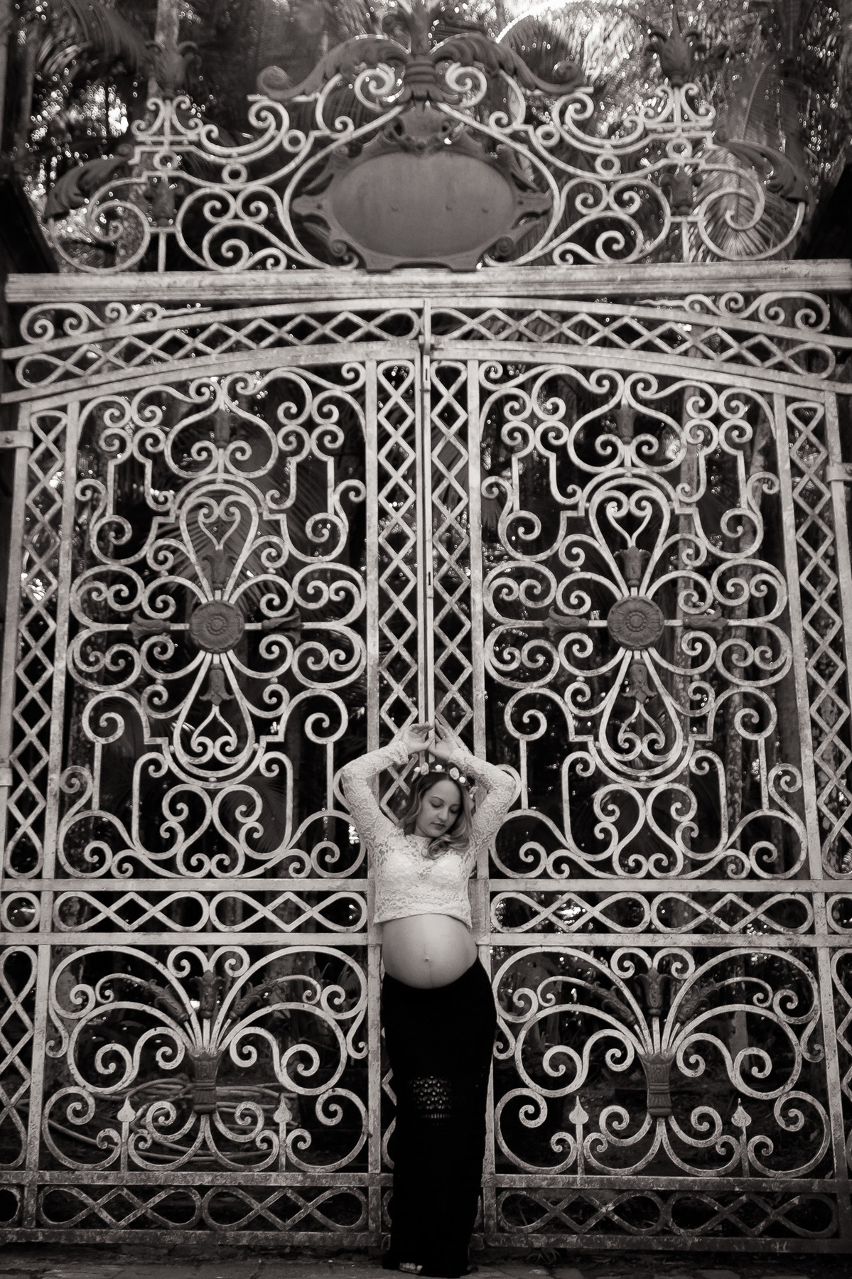 Ensaio gestante externo SP - Jardim Botânico SP - Book gestante SP