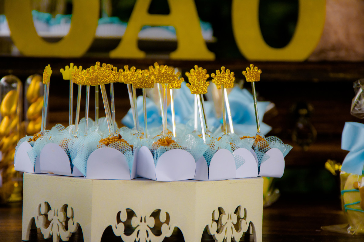 Chá de bebê menino - Doces de festa