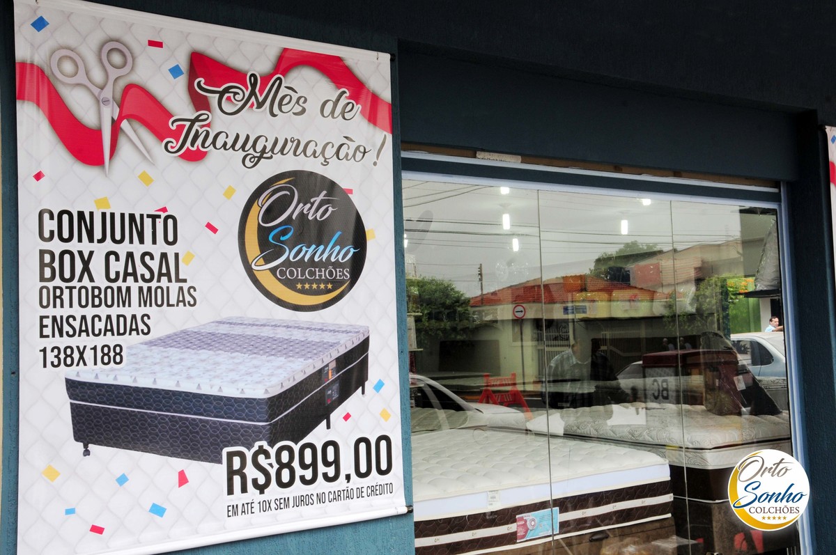 Inauguração da loja Orto Sonho Colchões - Sertãozinho