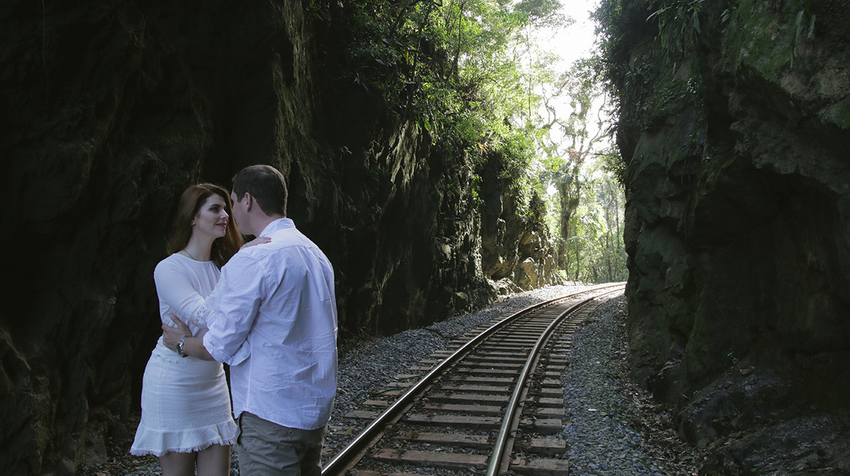 Pré Wedding nos Trilhos de Corupá