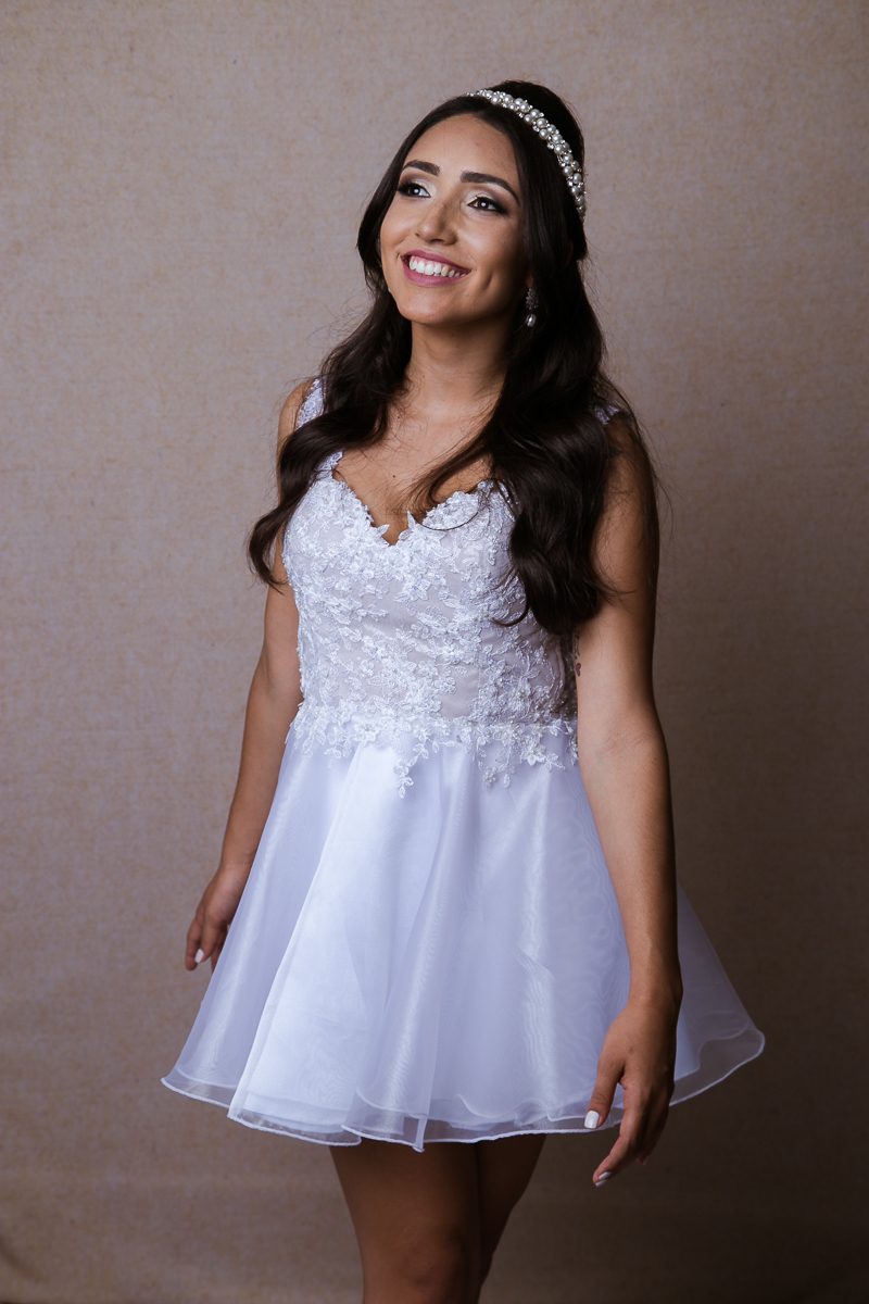 foto vestido de noiva princesa curto