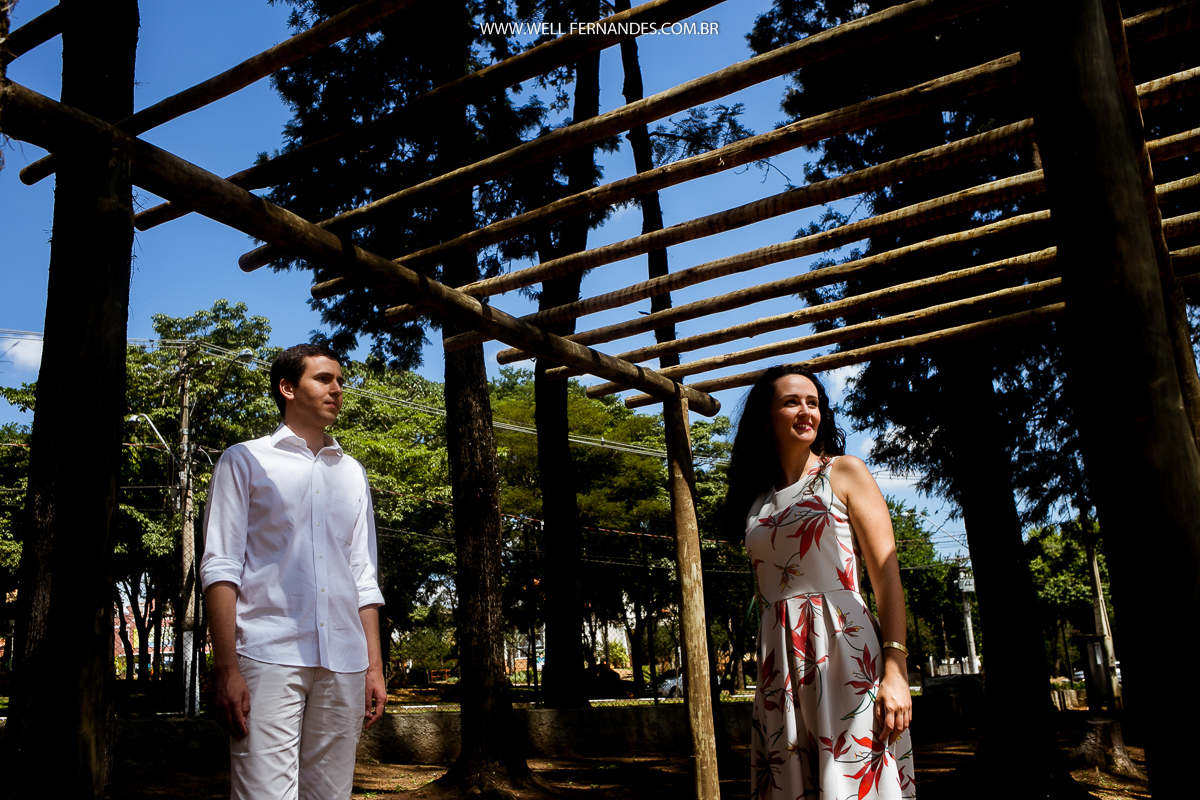 casal posando em dia de sol em holambra