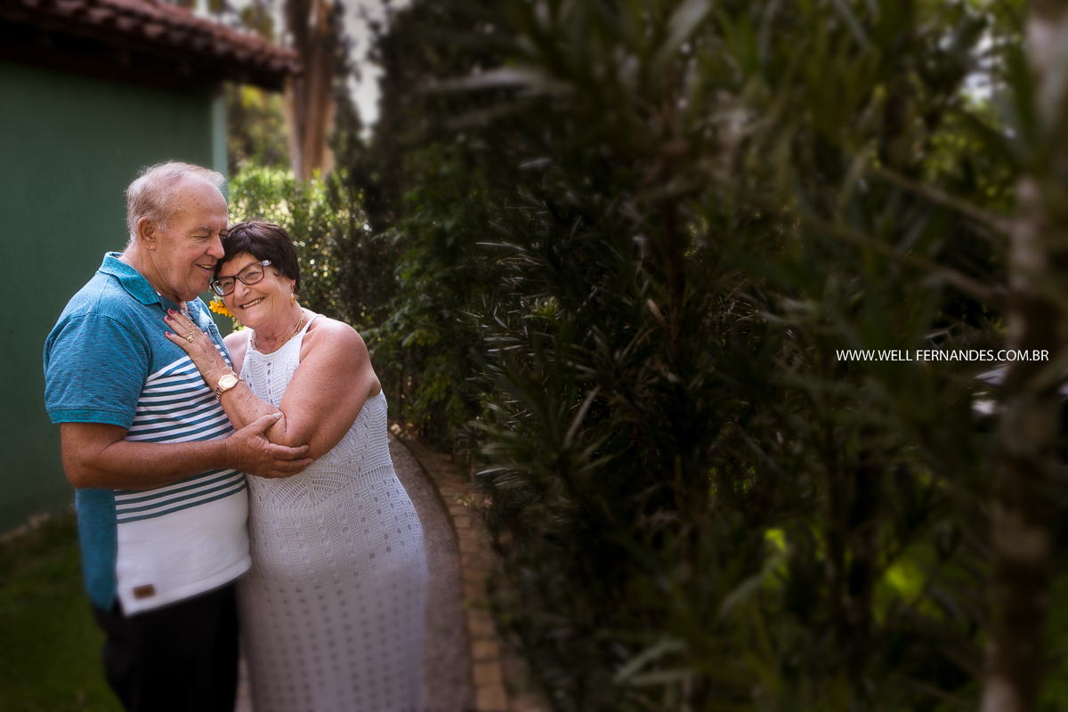 ensaio casal com 50 anos de casados em itatiba