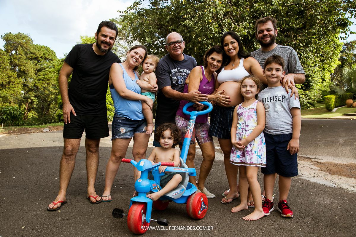 retrato tradicional de familia