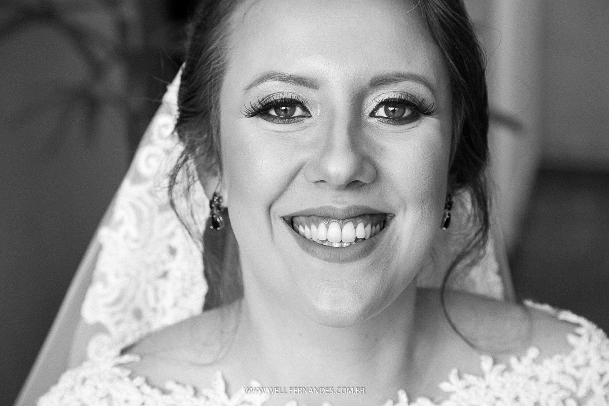 lindo retrato da noiva