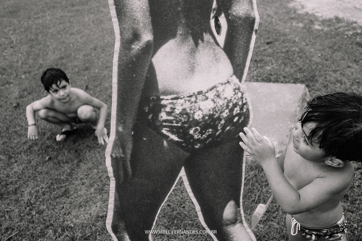 fotografia documental de familia na praia