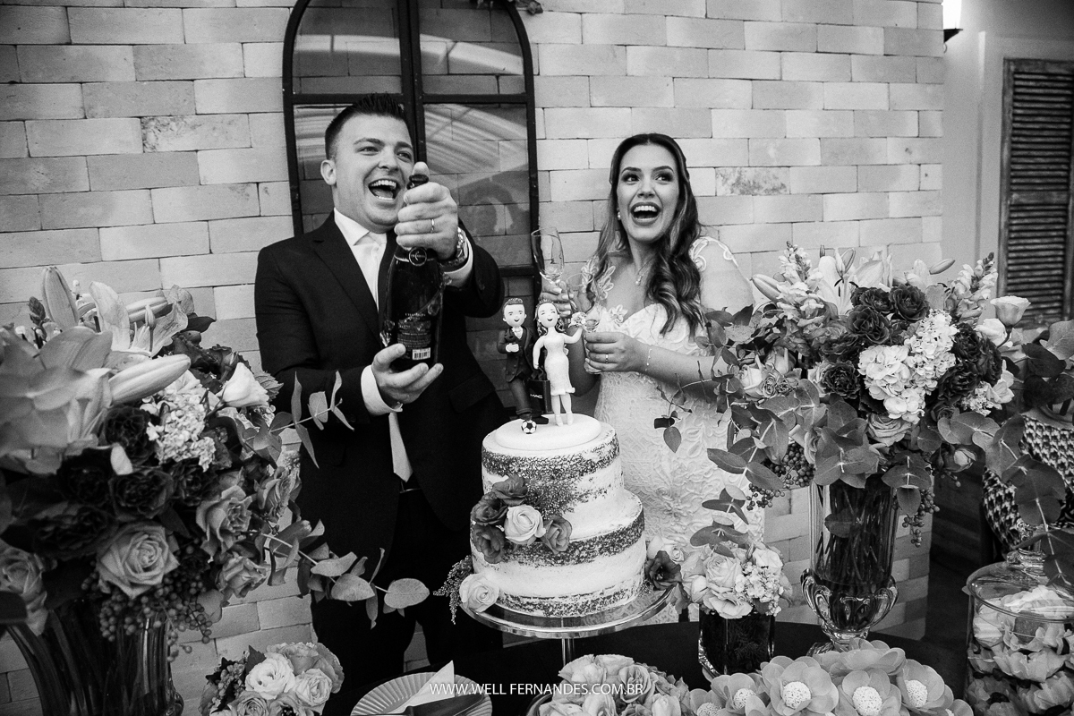 hora do brinde descontraído