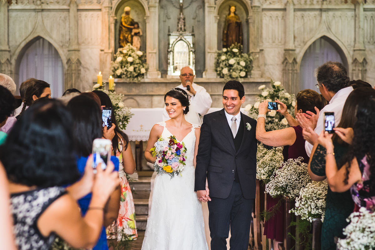 Casamento de Mariana e Israel,  Santuário São Benedito, Lorena-SP