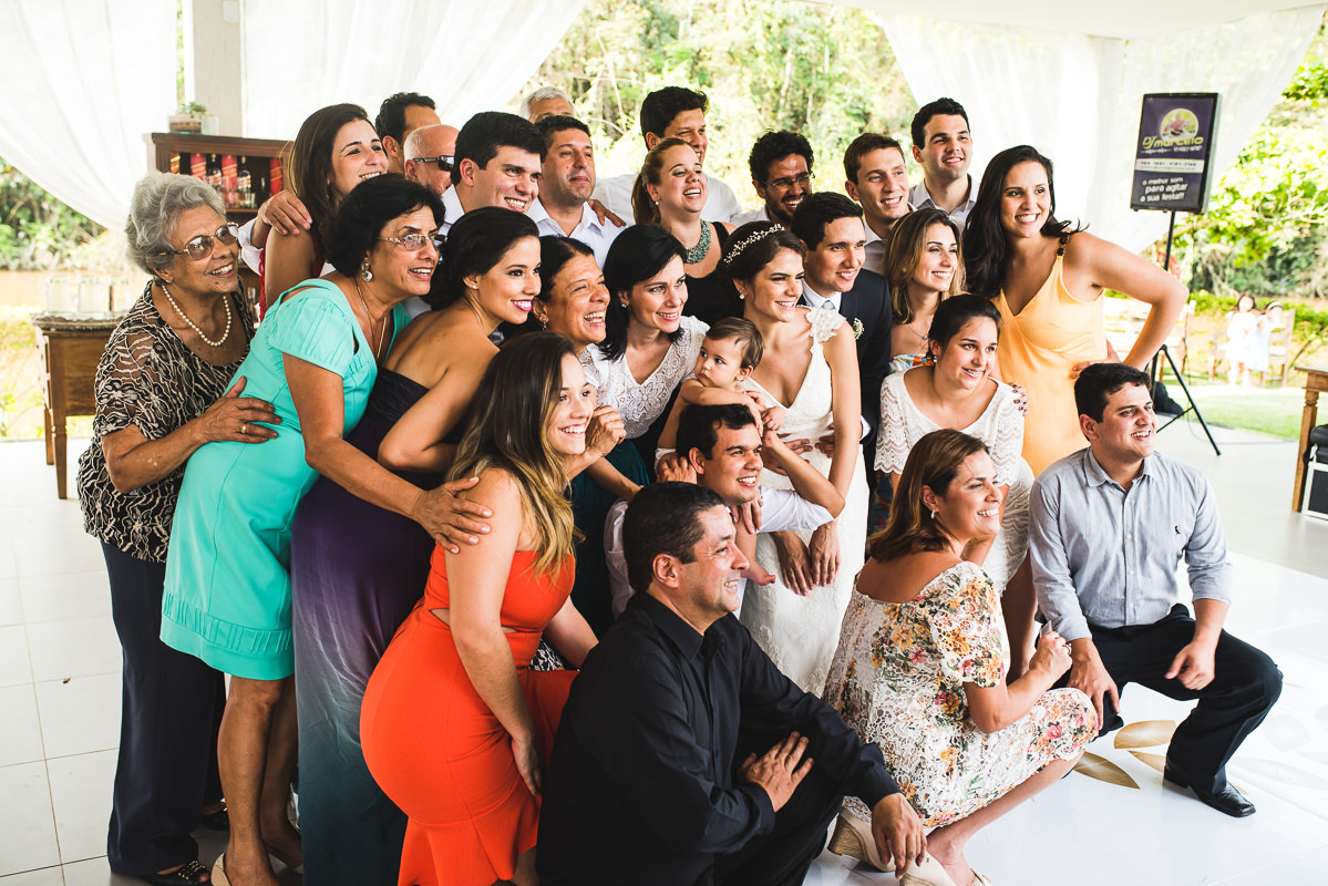 Convidados no casamento de Mariana e Israel, Recanto do Bosque, Guaratinguetá-SP