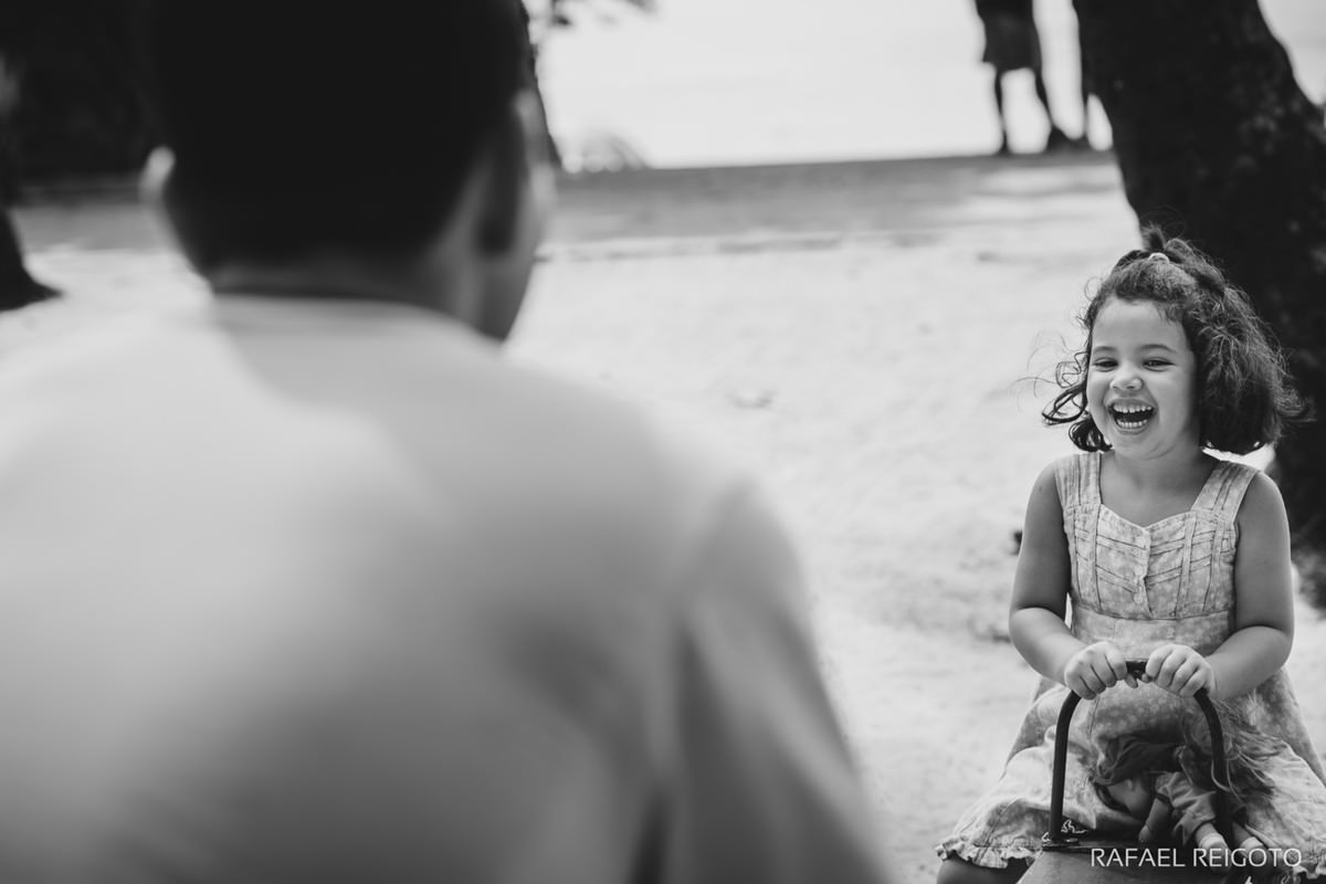 Papai Leandro e sua filha Laís no ensaio família na Praia Vermelha., Urca, Rio de Janeiro- RJ
