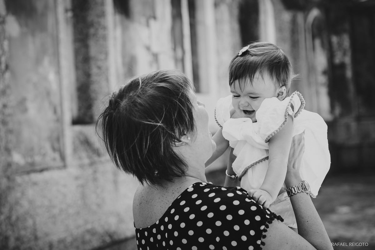 Mamãe Ana Gabriela e sua filha Catarina em ensaio no Parque Lage, Rio de Janeiro-RJ