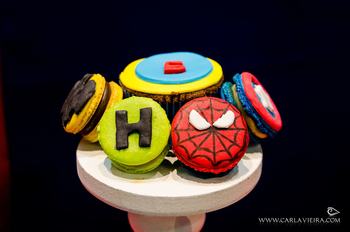 Festa Infantil; Liga da Justiça; Hulk; Homem de Ferro; Homem Aranha; Capitão América; festa de menino; Carla Vieira Fotografia