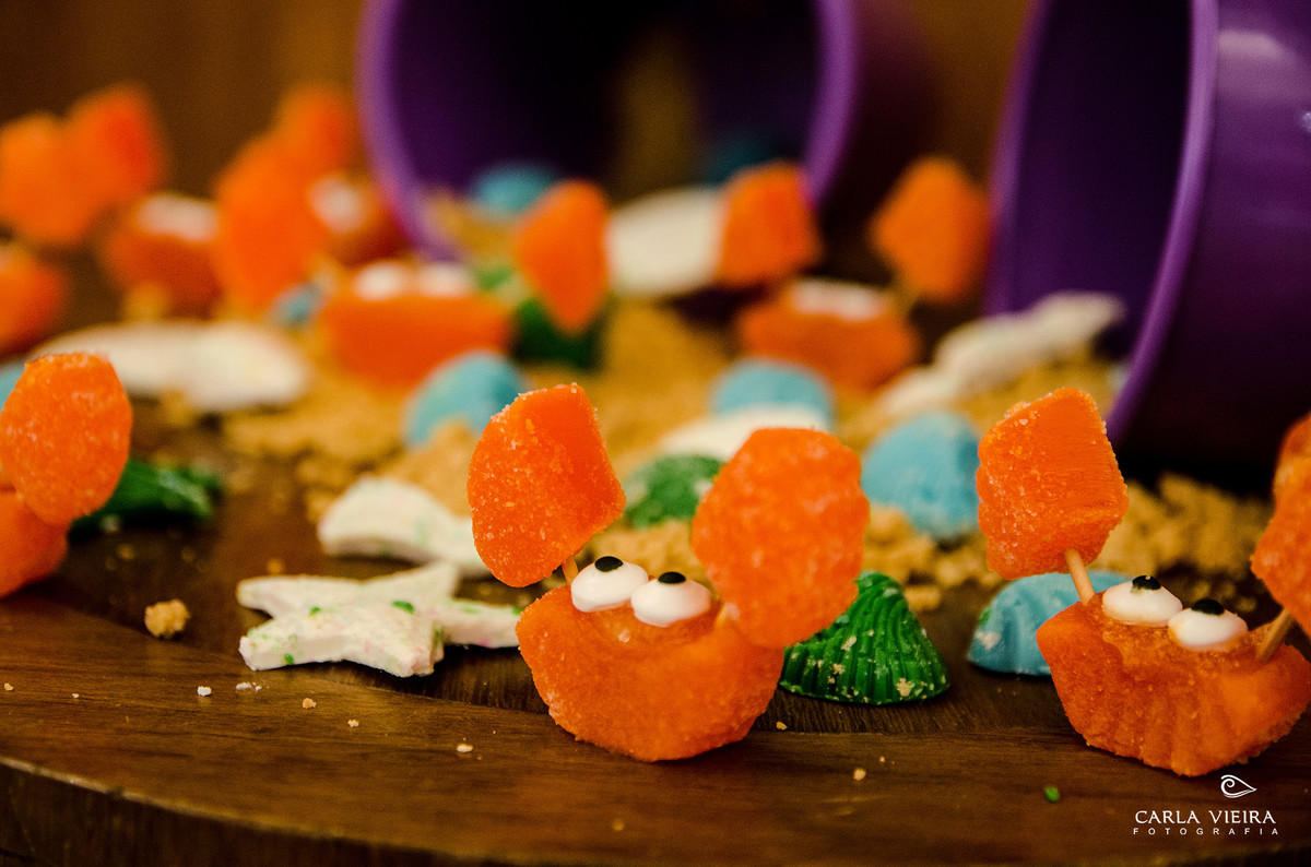 Festa Infantil; Pequena Sereia; aniversário