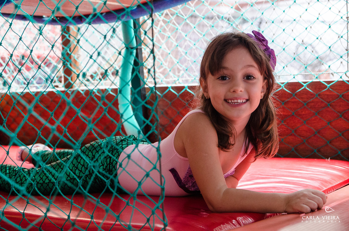 Festa Infantil; Pequena Sereia; aniversário