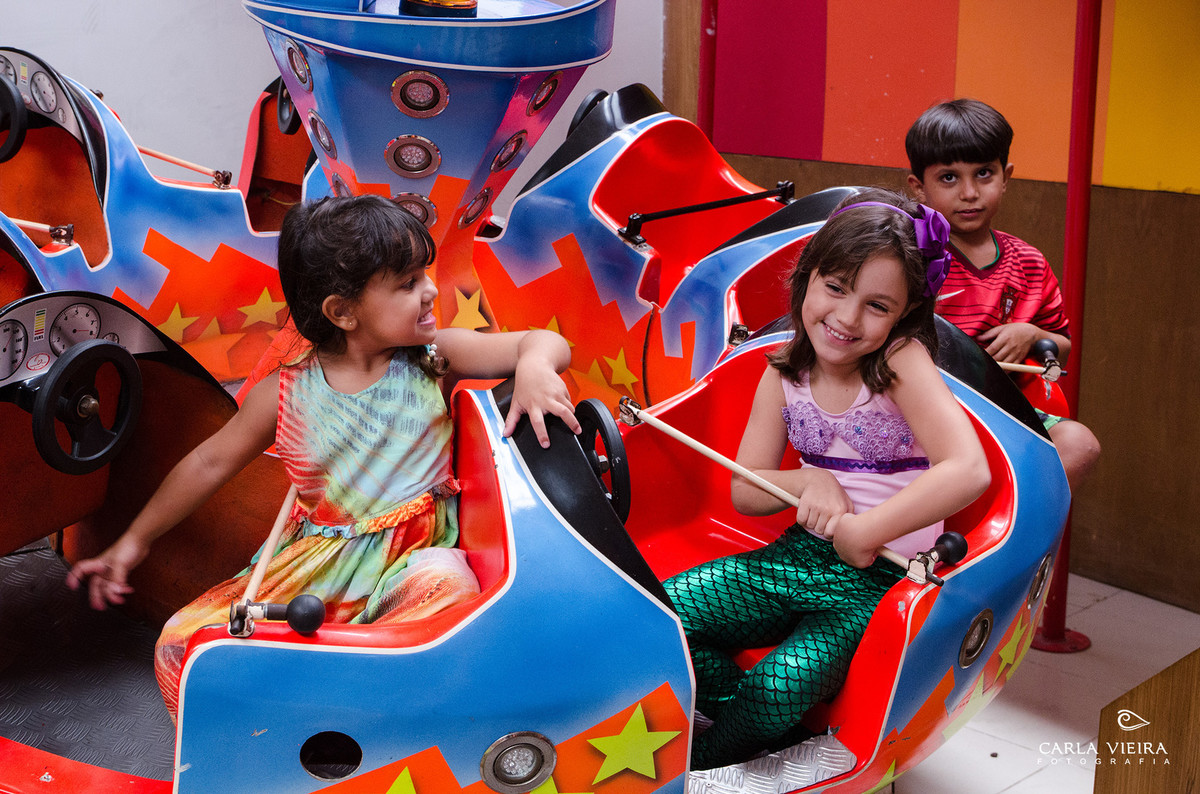Festa Infantil; Pequena Sereia; aniversário