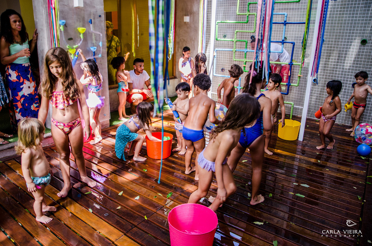 Festa Infantil; Pequena Sereia; aniversário