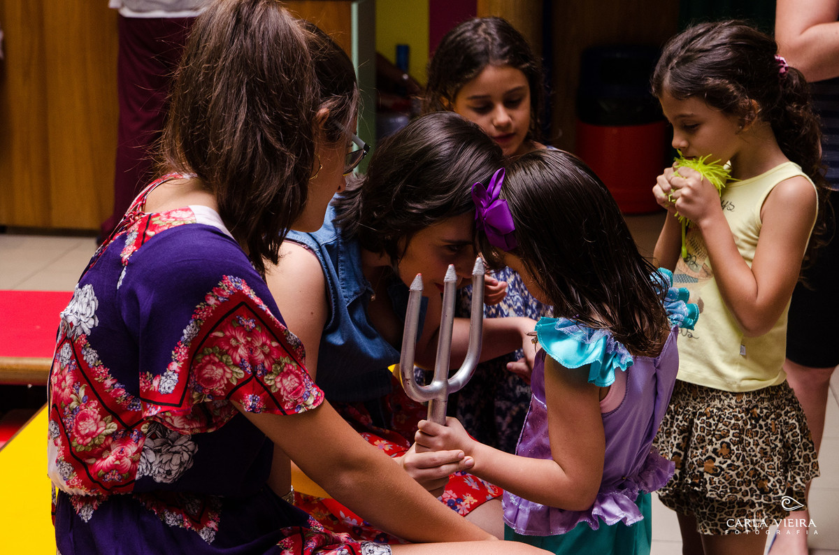 Festa Infantil; Pequena Sereia; aniversário