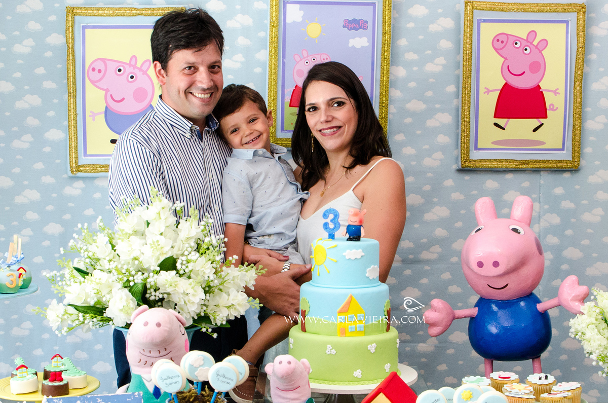 3 anos do Guilherme e Batizado do Edu