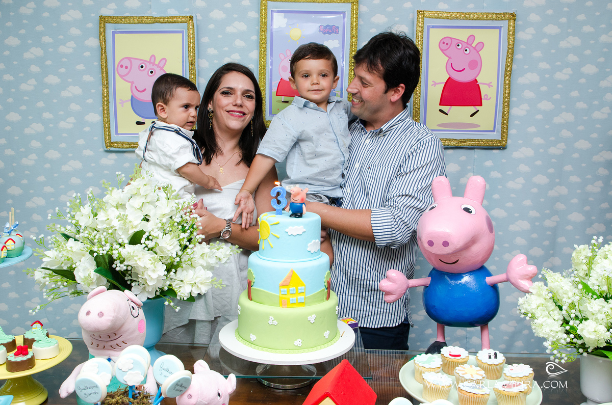 3 anos do Guilherme e Batizado do Edu