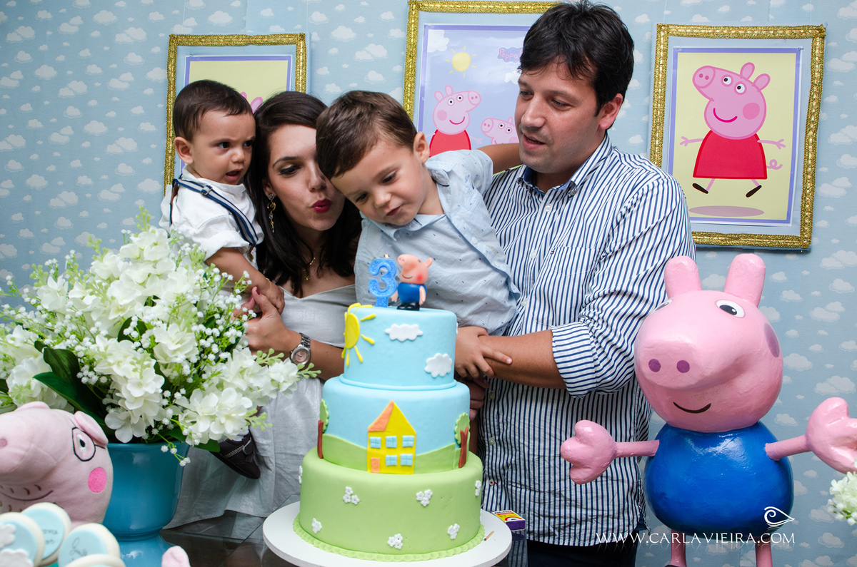 3 anos do Guilherme e Batizado do Edu