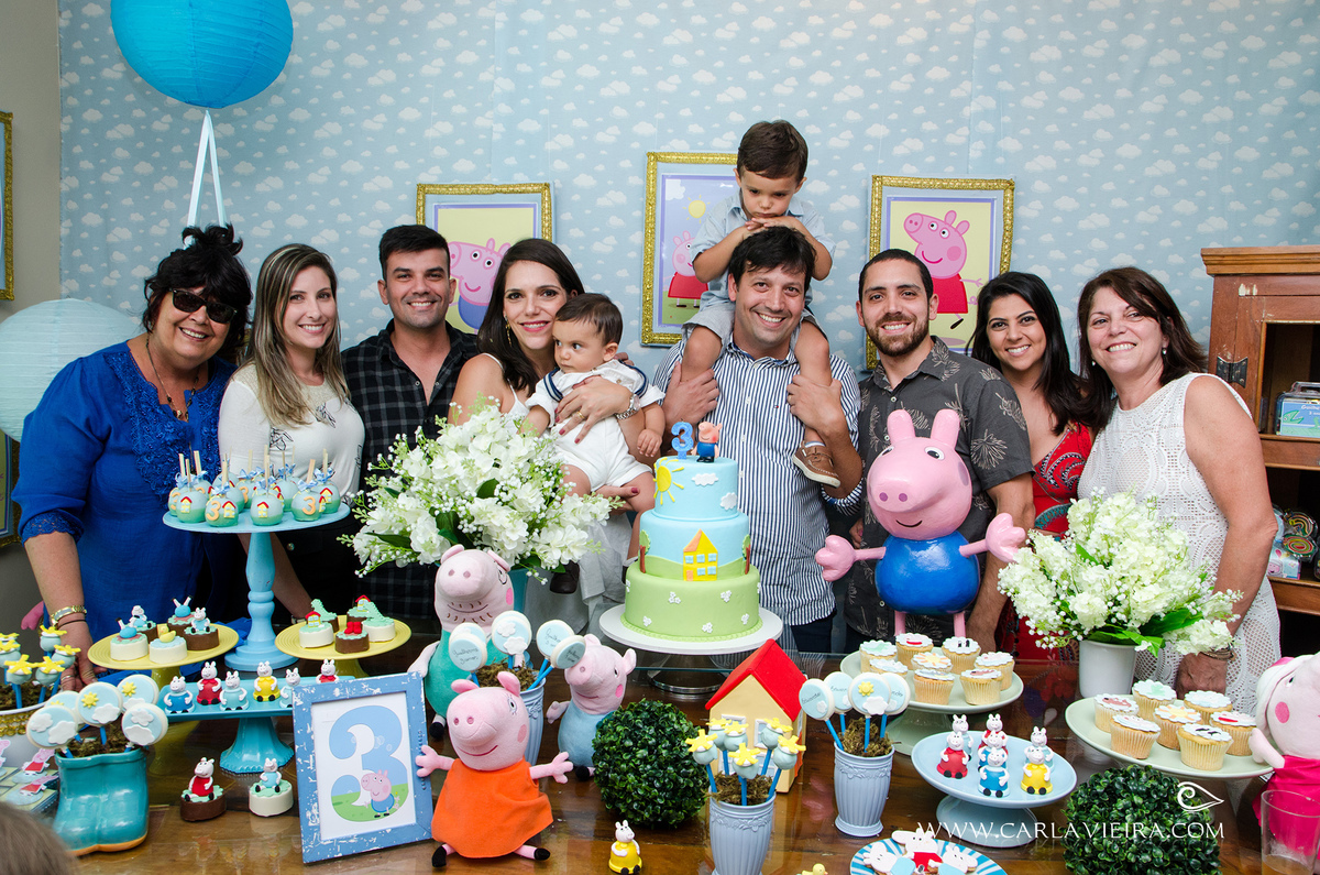 3 anos do Guilherme e Batizado do Edu