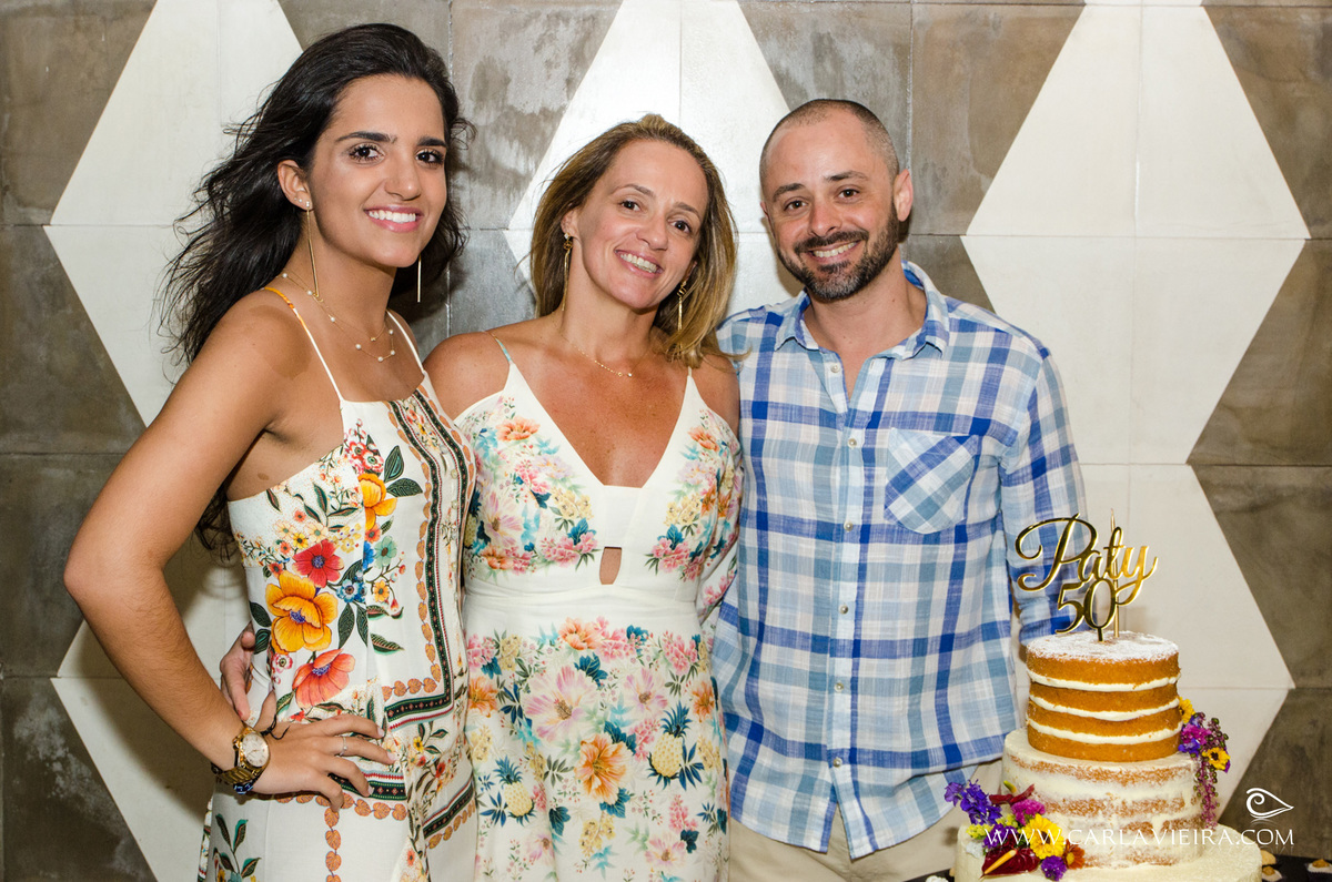 Patricia - 50 anos; aniversário; festa de aniversário; festa de 50 anos