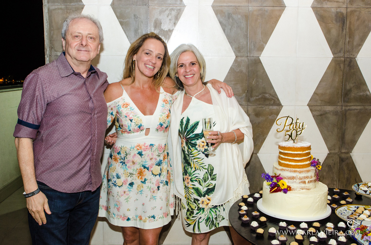 Patricia - 50 anos; aniversário; festa de aniversário; festa de 50 anos