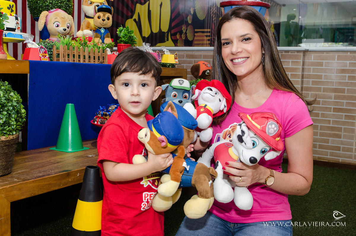 Pedro 2 anos - festa infantil, patrulha canina. Casa de Festa Tik Tak Vila Isabel. Carla Vieira Fotografia