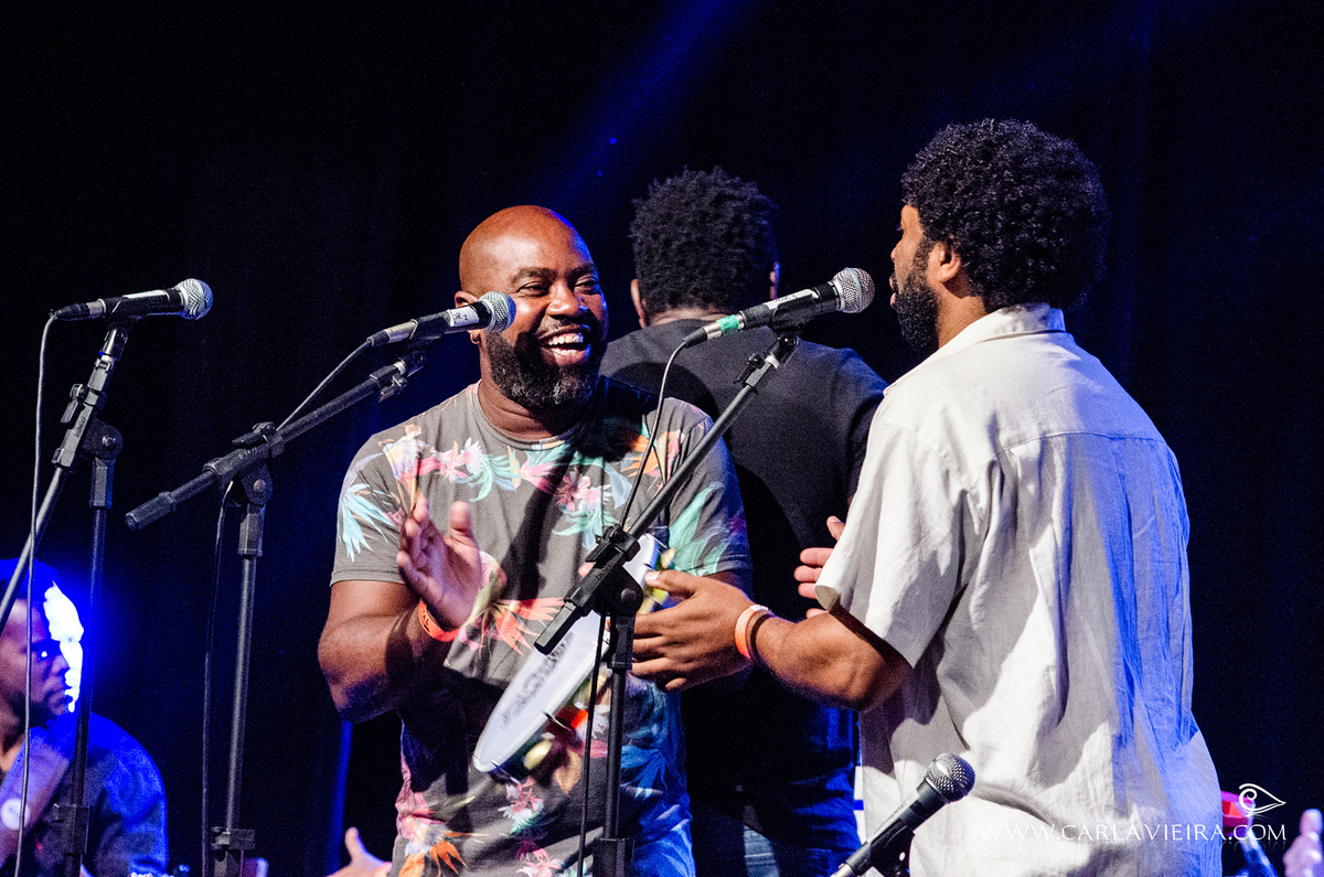 Viva a Percussão; show realizado no Teatro Rival do músico Marcelo Amaro