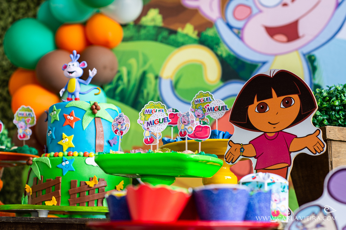 Festa Infantil; Dora aventureira