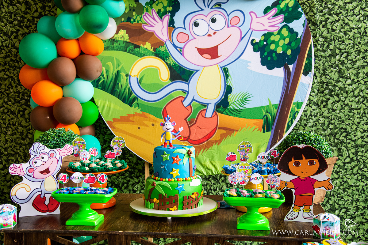 Festa Infantil; Dora aventureira